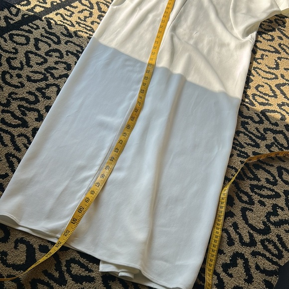 NWT ZARA Flowy Midi Dress Elegant White Maxi Dress - Picture 12 of 14